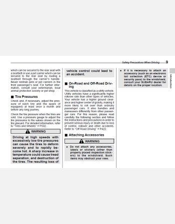 subaru outback 2021 owners manual